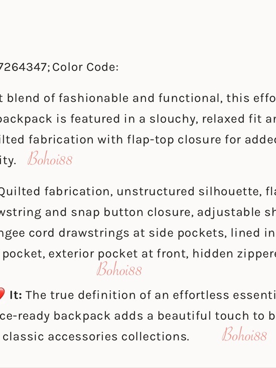 NEW Free People Summit Backpack main image 9